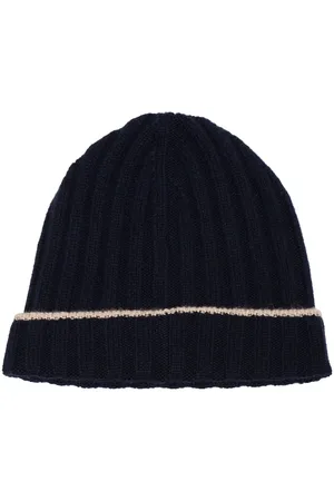Brunello Cucinelli Gorro de cachemira de canalé