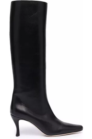 By Far Botas por la rodilla con puntera en punta