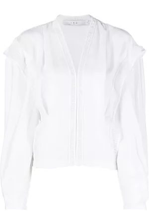IRO Blusa Elea con cuello en V