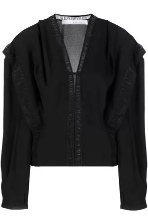 IRO Blusa Elea con detalles de encaje