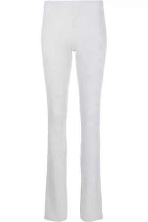 DION LEE Pantalones slip-on de canalé