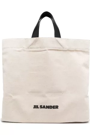 Jil Sander Bolso shopper con logo estampado