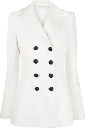 Serafini Blazer ajustado con doble botonadura