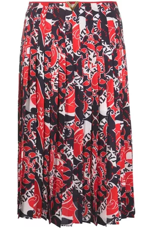 VALENTINO GARAVANI Falda plisada Archive Manifesto