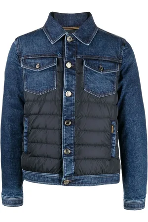 MOORER Chaqueta vaquera con contraste