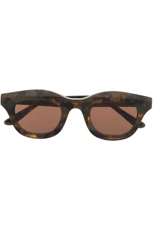 THIERRY LASRY Gafas de sol cat eye con efecto de carey