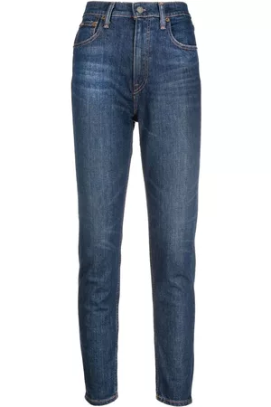 Ralph Lauren Vaqueros skinny de talle alto
