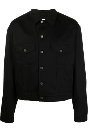 Moschino Chaqueta vaquera con logo estampado