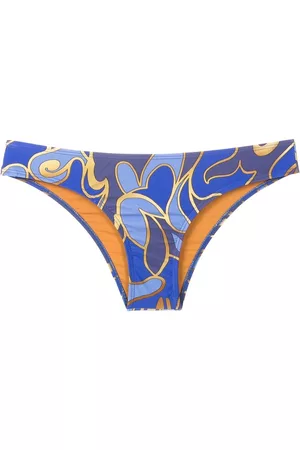 Lygia & Nanny Bikini tipo bandeau con motivo gráfico