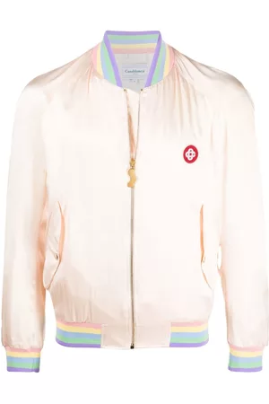 Casablanca Chaqueta bomber con logo bordado