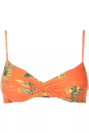 Lygia & Nanny Top de bikini con estampado floral