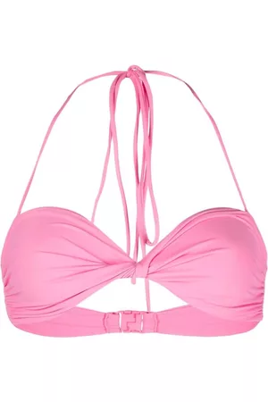 MAGDA BUTRYM Top de bikini fruncido