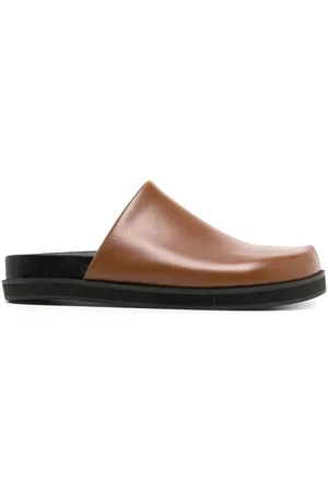SENSO Mules planos Zen de cuero