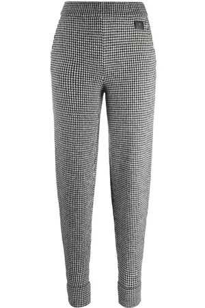 Ralph Lauren Pantalones con motivo pied de poule