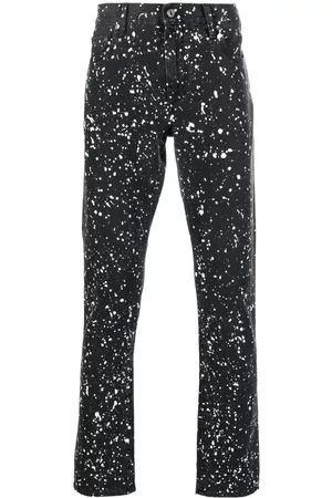 OFF-WHITE Vaqueros skinny a rayas diagonales
