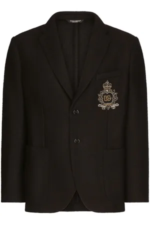 Dolce & Gabbana Blazer con parche heráldico
