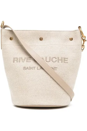 Saint Laurent Bolso bombonera con logo bordado