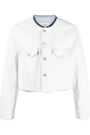 Maison Margiela Chaqueta vaquera corta sin cuello