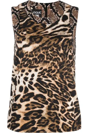 Moschino Top con animal print