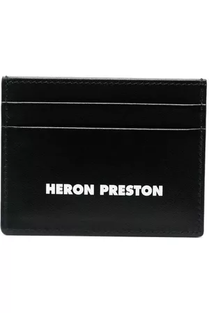 Heron Preston Tarjetero con detalle de cinta