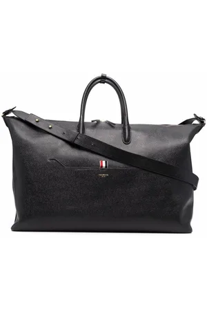 Thom Browne Bolso de viaje con rayas RWB