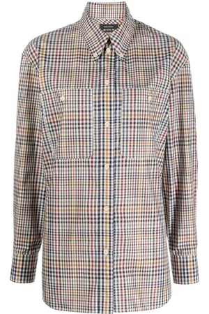 Isabel Marant Camisa Rinela a cuadros