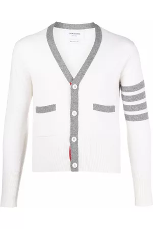 Thom Browne Cárdigan con motivo 4-Bar
