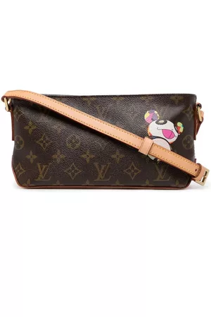 LOUIS VUITTON Bandolera Panda Trotteur con monograma de Louis Vuitton x Takashi Murakami 2004 pre-owned