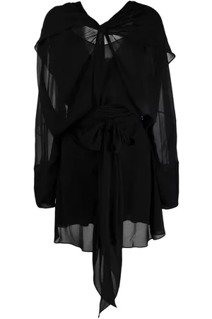 Maison Margiela Vestido corto drapeado