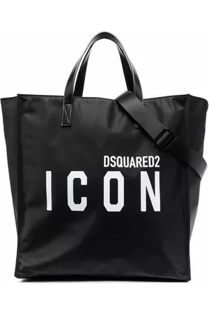 Dsquared2 Bolso de hombro con logo estampado