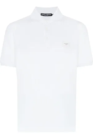 Dolce & Gabbana Polo con placa del logo