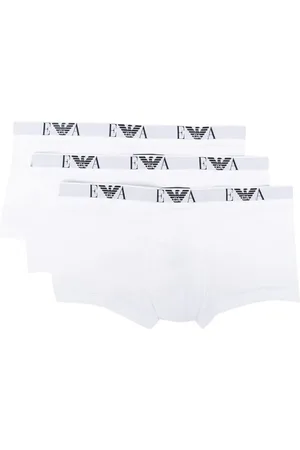 Emporio Armani Pack de tres bóxers con logo