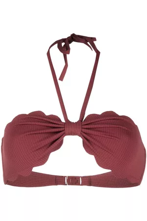 Marysia Top de bikini con cuello halter