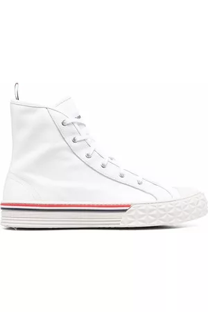 Thom Browne Zapatillas altas de piel