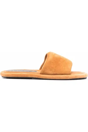 Nanushka Sandalias con logo en relieve