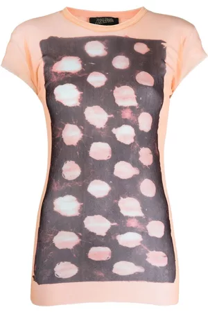 Jean Paul Gaultier Camiseta con estampado abstracto 1990
