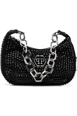 Philipp Plein Bolso shopper con detalles de cristal