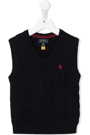 Ralph Lauren Chaleco con pony bordado