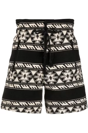 Marant Etoile Pantalones cortos Limina con cintura lazada