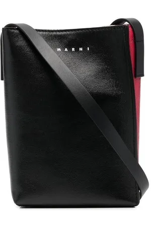 Marni Bolso de hombro con logo estampado