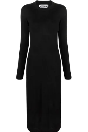 Moschino Vestido midi ajustado de punto
