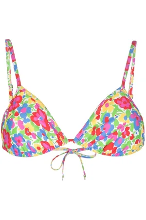 FAITHFULL THE BRAND Top de bikini Izzy con estampado floral