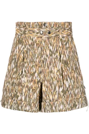 Marant Etoile Pantalones cortos Kaloscoe con dobladillo con vuelta