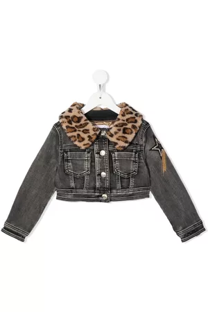 MONNALISA Chaqueta vaquera con cuello removible