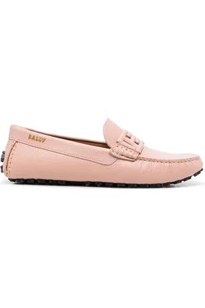 Bally Mocasines con placa del logo