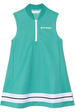 Palm Angels Vestido con logo estampado