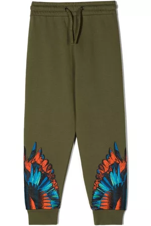 MARCELO BURLON Pantalones de chándal con motivo Wings