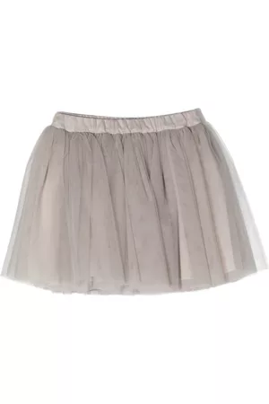DOUUOD KIDS Minifalda con capa de tul