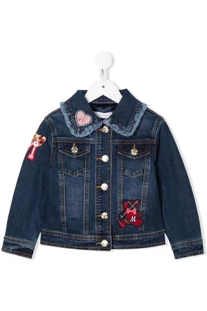 MONNALISA Chaqueta vaquera con detalle de parche