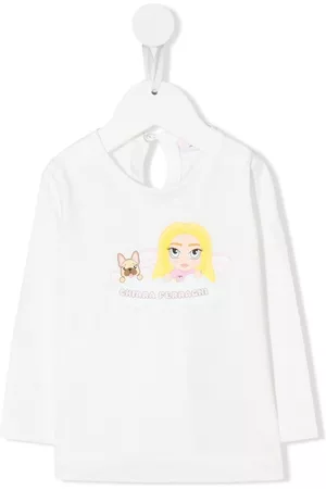 Chiara Ferragni Top Mascotte de manga larga
